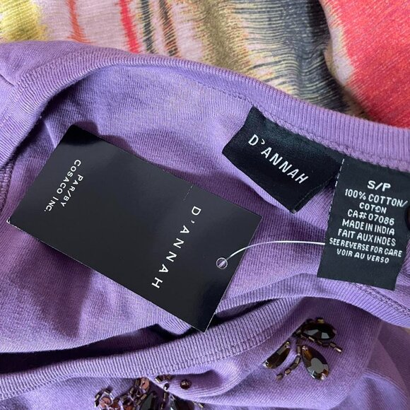 Y2K Purple Embellished Tank Top - Picture 5 of 5